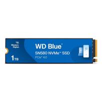 SSD|WESTERN DIGITAL|600xTBW rating|Read speed 4150MB/s|Write speed 4150MB/s|NVMe Yes|PCI Express 4.0|M.2|1000GB|Blue SN580|WDS100T3B1E-00CHF0
