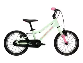 KROSS Liftie 14 MY26 / Mint-Pink Glossy / lengvas vaikiškas dviratis (14'')