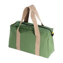 Large Capacity Canvas Tool Bag - Portable Handbag for Electricians & Carpenters 12-inch