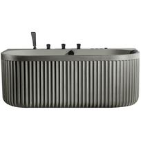 Laisvai pastatoma prie sienos montuojama SPA vonia su hidromasažu AMUE-A005G 170x80x63 cm