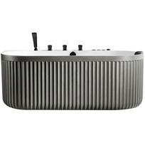 Laisvai pastatoma prie sienos montuojama SPA vonia su hidromasažu AMUE-A005GW 170x80x63 cm