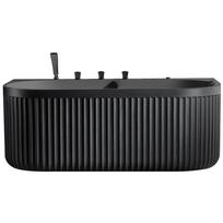 Laisvai pastatoma prie sienos montuojama SPA vonia su hidromasažu AMUE-A005B 170x80x63 cm