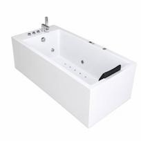 Masažinė vonia Bellagio Luxury Pearl, 180×80×60 cm vienvietė