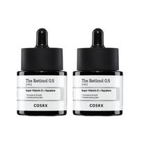 [1+1] COSRX The Retinol 0.5 Oil 20ml × 2 – Smoothing & Anti-Aging Retinol Facial Oil Duo Set