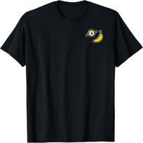 Despicable Me Minions Eye and Banana Patch Pocket Logo T-Shirt S įvairiaspalvis