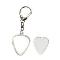 Portables Guitar Pick Organizers Transparents Case Magnetic Closure Clear Display Box for Easy Access