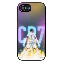 Futbolo karalius CR7S Nr. 7 Futbolas Nr.7 Telefono dėklas Apple iPhone 17 16 11 Pro XS Max XR 6 7 8 Plus 16E SE 2020 Air 5 SE2 Dėklas iPhone 8 Plus