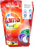 „Vizir Gama Universal“ – universalios skalbimo kapsulės – 60 vnt.