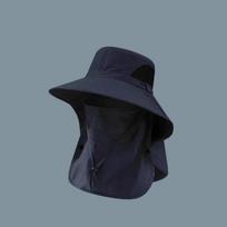 Sunscreen Bucket Hat Wide Brim Sun Hat Balaclava Hat Fisherman Hat  Outdoor style J