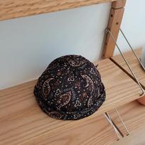 Custom Brimless Rolled Cuff Docker Cap MIO Unisex Skull Paisley Printed Beanie Hat for Travel Outdoor Activities juoda
