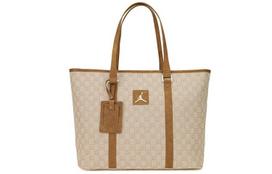 Jordan Polyester Tote Bag, Shopping Bag, Handbag, Shoulder Bag Regular Unisex Brown JD2413022AD-001 black