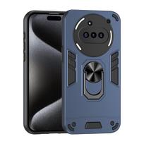 Karinis smūgiams atsparus dėklas telefonui Nothing Phone 3a NothingPhone 2a Plus Apsauginis dangtelis Laikiklis su žiedu Fundas Coque Nothing Phone 3a mėlyna