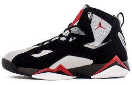 Jordan True Flight Black Varsity Red Wolf Grey 342964-060 42.5