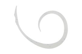 JACKALL Bing Switch T+Tie Micro Curly Slim Keimura Clear slim