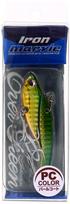 EVERGREEN Vibration Iron Marvy 7.5cm 25g PC Green Gold #783 75mm žalia