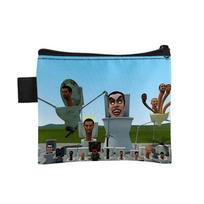 3d Cross-border Game New Product Skibidi Toilet Cute Student Card Wallet Coin Purse Small Bag Style H