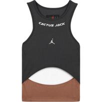 Jordan X Travis Scott Cactus Jack Women's Tank Top Asia Sizing Dark Smoke Grey DX6173-070 XXL