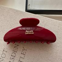 Chocolate~ Large Premium Temperament Hair Grab Clip Back Head Clip Disc Hair Shark Clip Autumn And Winter Hair Grab