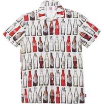 KITH X Coca Cola Bottles Camp Collar Shirt KH3539-101 L