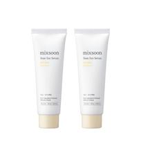 Mixsoon Bean Sun Serum SPF50+ PA++++ 50ml × 2 white