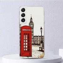 Londonas Jungtinė Karalystė Anglijos Vėliava Minkštas dėklas Samsung Galaxy S22 S21 Ultra S20 FE S10 Plus Telefonui S9 S8 + S10E S7 Edge S Samsung S22 Ultra black
