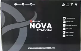 SALE OUT. Arozzi Nova 32" IPS, 180Hz, Computer Monitor - Black Arozzi monitorius, 32", QHD, 180Hz