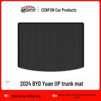 2024 BYD Yuan UP TPE Eco-Friendly Odorless Waterproof Trunk Mat with Galaxy Carpet Surface BYD Yuan UP Trunk Mat