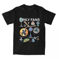 2025 Women's Only Fans Art Funny Men T Shirts Onlyfans Clothing Novelty Short Sleeve Round Neck Tees T-Shirts S juoda