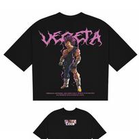 Vegeta Dragon Ball Japanese Anime Men Women Summer T-Shirt Harajuku Vintage Short Sleeve Loose Oversized Casual Comfort Y2k Top S