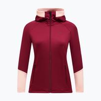 Moteriškas džemperis Peak Performance Rider Essentials Zip Hood Vertical Zenith/Peach Fuzz
