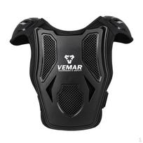 Motorcycle Body Armor Vest for Skateboard And Bike Safety black