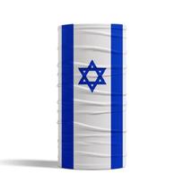 Patriotic Face Cover Israeli Flags Scarves Reusable Bandana Headwrap for Men Men