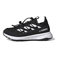 Adidas Terrex Voyager 21 Abrasion Resistant Breathable Low top Kids' Outdoor Shoes Black White Kids' Sneakers HQ5826 40