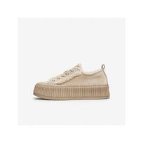 TATA Women's Warm Lined Platform Sneakers 37
