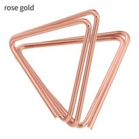 Decoration Picture Cards Display Stand Table Numbers Holder Place Card Photos Clips Clamps Stand rožinio aukso spalvos