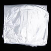 50 vnt. 60x120 cm vienkartiniai drabužių dulkių maišeliai 60x90 cm permatomi drabužių užvalkalai Kelionei 1 gray