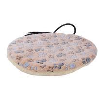 Pet Heating Pad USB Multifunctional Double Sided Flannel Thicknedlarge Size Heated Dog Cat Blanket Mat šviesios kavos spalvos