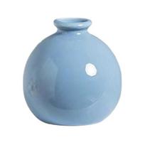 Small Round Ceramic Vase Minimalist Nordic Modern Decorative Vase for Living Room Kitchen Bedroom Entryway Mantel Table Centerpiece 6.5cm E