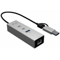 i-tec Metal -C/USB-A 3 2x USB-C/1x USB-A / 2.5GLAN | CAMETALG325HUB | 8595611707834