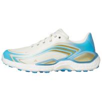adidas Codechaos Messi Spikeless Golf Ivory Gold Metallic Semi Blue Burst Men Sneakers Tan KJ0956 41⅓