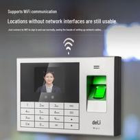Deli Smart Biometric Attendance System CN plug (adapter included)