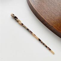 Girls 1PC Korea Acetate Vintage Hair Sticks Disk Hair Hair Accessories Hairpins šviesios kavos spalvos