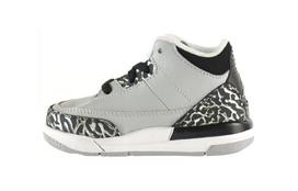 Jordan Air Jordan 3 Retro BT Cushioning, Wear Resistant Mid top Toddler Shoes Gray Infant And Toddler 832033-004 21