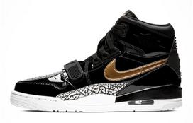 Jordan Legacy 312 Juoda Auksinė Patentuota GS AT4040-007 36.5