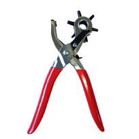 Cross-border Belt Punching Tool Punching Pliers Multi-functional Regular Carbon Steel Pliers A3 German Belt Punching Pliers Whol raudona