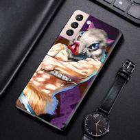 „Demon Slayer Kamado Tanjirou Nezuko“ silikoninis dėklas, skirtas Samsung Galaxy S22 S21 S20 Ultra Fe S10 S9 S8 Plus 4g 5g S10e S7 krašto dangtelis For Samsung S8