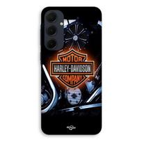 Telefono dėklas - MANIACASE - Samsung galaxy A55 - Silikonas - Lankstus - Harley Davidson logotipas