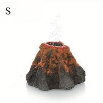 1PC Fish Tanks Landscaping Simulation Volcano Aquarium Accessories Rockery Ornaments Aeration Pump Bubble Stone S
