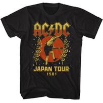 ACDC Japan Tour 1981 Angus Young Men's T Shirt Unisex T-Shirt XXXL