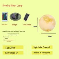 HEIXIE Outdoor Solar Moon Lamp